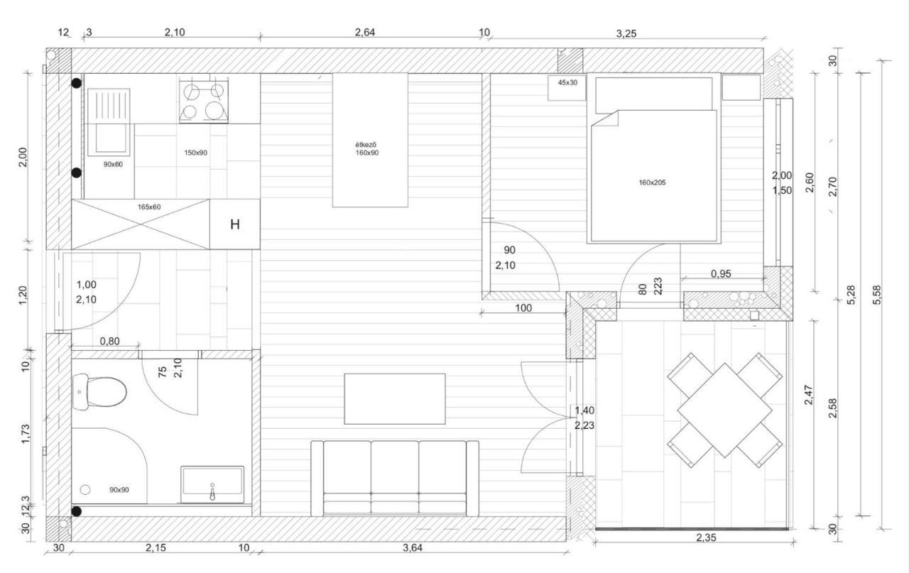 Nice Wellness Apartman ชิโอฟก ภายนอก รูปภาพ